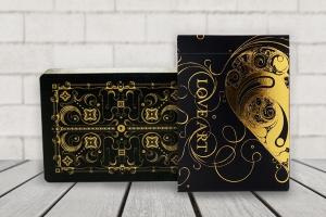Love Art Gold Limited Edition by Bocopo Playing Cards Co.